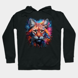 American Bobcat Rainbow Hoodie